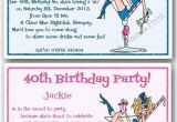 Funny 40th Birthday Party Invitations 18th 21st 30th 40th 50th 60th Personalised Funny Birthday