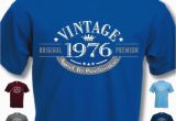 Funny 40th Birthday Present Ideas for Him 40th Birthday Vintage Year T Shirt Funny Novelty Gift