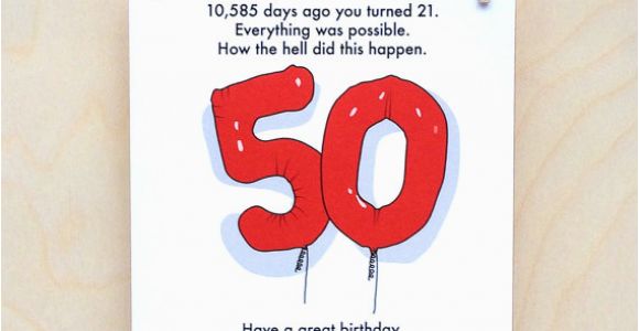 Funny 50th Birthday Card Messages 50th Birthday Card Funny 50th Card Funny Age Card Funny