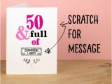 Funny 50th Birthday Card Messages 50th Birthday Card Greetings Card for Best Friend Card for Mum