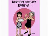 Funny 50th Birthday Card Messages Funny 50th Birthday Card for Her Zazzle