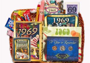Funny 50th Birthday Gifts for Him 50th Anniversary Gift Basket for 1969