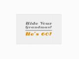 Funny 60th Birthday Gifts for Him Funny 60th Birthday Gifts for Him Yard Sign Zazzle Com