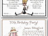 Funny 60th Birthday Party Invitations 30th 40th 50th 60th 70th 80th 90th 100th Funny Birthday