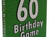 Funny 60th Birthday Presents for Him Buy the 60th Birthday Game Fun New 60th Birthday Party