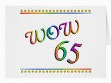 Funny 65th Birthday Cards Wow 65th Birthday Funny Card Zazzle