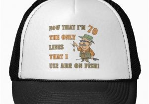 Funny 70th Birthday Gifts for Him Funny 70th Birthday Fishing Gift Hat 70th Birthday Gifts