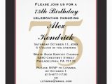 Funny 75th Birthday Invitations 75th Birthday Invitation 5 25 Quot Square Invitation Card Zazzle