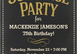 Funny 75th Birthday Invitations the Best 75th Birthday Invitations and Party Invitation