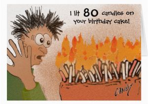 Funny 80th Birthday Cards Funny 80th Birthday Card Zazzle