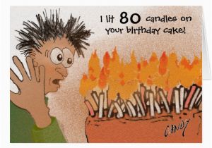 Funny 80th Birthday Cards Funny 80th Birthday Card Zazzle