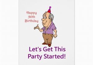 Funny 90th Birthday Cards Funny 90th Birthday Gift Card Zazzle