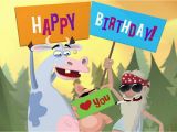 Funny Anime Birthday Cards Happy Birthday Animated Card Youtube