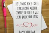 Funny Birthday Card Ideas for Mom Mother Birthday Card Bday Card Mum Funny Birthday Card