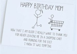 Funny Birthday Card Ideas for Mom Mother Birthday Mom Birthday Funny Birthday Card Silly