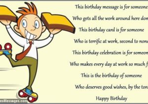 Funny Birthday Card Messages for Colleagues Birthday Poems for Colleagues Page 3 Wishesmessages Com