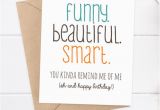 Funny Birthday Card Messages for Girlfriend Girlfriend Birthday Card Friend Birthday Sister Birthday