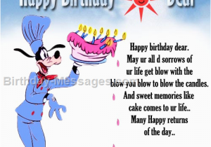 Funny Birthday Card Notes A Funny Birthday Wish Birthday Greetings Pinterest