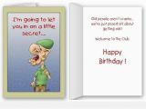 Funny Birthday Card Notes Unique Funny Message Happy Birthday E Card Nicewishes