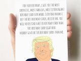 Funny Birthday Card Sayings for Dad Donald Trump Birthday Card Funny Birthday Card Boyfriend