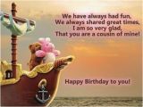 Funny Birthday Cards Cousin Birthday Wishes for Cousin Sister Quotes and Messages