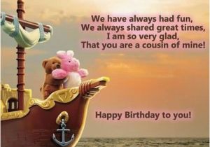 Funny Birthday Cards Cousin Birthday Wishes for Cousin Sister Quotes and Messages