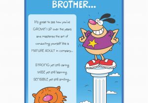 Funny Birthday Cards for A Brother Funny Birthday Quotes for Little Brother Quotesgram