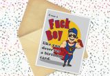 Funny Birthday Cards for Adults Fk Boy Like You Funny Birthday Card Adult Greeting Card