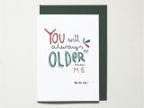 Funny Birthday Cards for Brother From Sister Birthday Card Funny Birthday Card Older Brother Sister