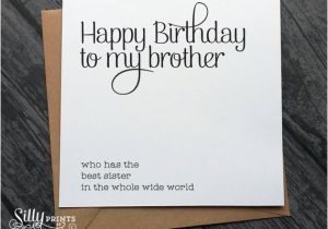 Funny Birthday Cards for Brother From Sister Fun Birthday Cards Happy Birthday to My Brother who Has the