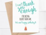 Funny Birthday Cards for Brother From Sister Funny Birthday Card Older Sister Card Brother Birthday