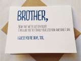 Funny Birthday Cards for Brothers Brother Card Brother Birthday Card Funny Card Card for