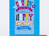 Funny Birthday Cards for Cousins Birthday Card Cousin Filled with Fun Only 89p