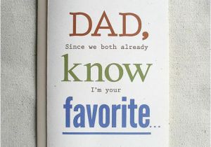 Funny Birthday Cards for Dad From Daughter Father Birthday Card Funny Dad since We Both Already Know