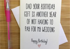 Funny Birthday Cards for Dad From Daughter Happy Birthday Dad Card for Dad Funny Dad Card Gift for