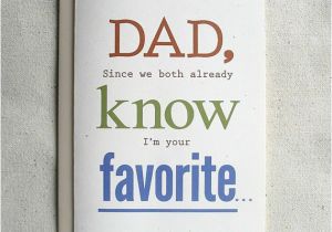 Funny Birthday Cards for Dads Father Birthday Card Funny Dad since We Both Already Know