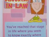 Funny Birthday Cards for Daughter In Law Fantastic Funny One Boutique to Another Daughter In Law