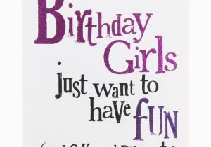 Funny Birthday Cards for Girls Birthday Party Photobooth Etc