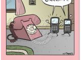 Funny Birthday Cards for Grandma Grandma Phone Cartoons Birthday Greeting Card Nate Fakes