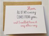 Funny Birthday Cards for Mum Mom Card Mother 39 S Day Card Mom Birthday Card Funny