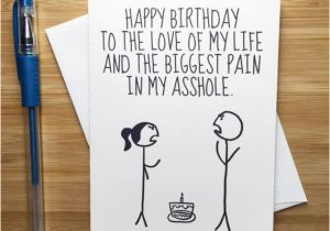 Funny Birthday Cards for My Boyfriend Funny Happy Birthday Card for Boyfriend Girlfriend Cute