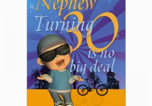 Funny Birthday Cards for Nephew Nephew 30th Birthday Card Cute Dude Zazzle Com