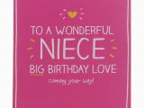 Funny Birthday Cards for Niece Happy Jackson Wonderful Niece Birthday Card Temptation Gifts