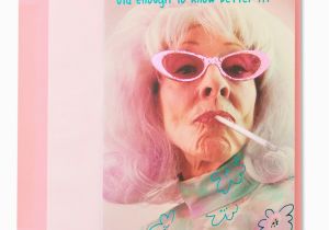 Funny Birthday Cards for Old Ladies Smoking Lady Funny Birthday Cards Papyrus