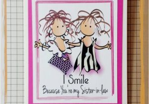 Funny Birthday Cards for Sister In Law Sister In Law Birthday Card Funny Birthday Card for In Law