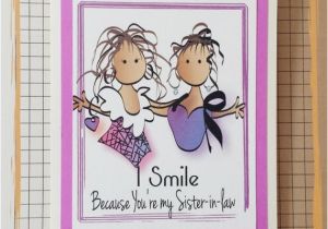 Funny Birthday Cards for Sister In Law Sister In Law Card Funny Birthday Card for Sister In Law