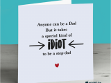 Funny Birthday Cards for Stepdad Step Dad Card Special Kind Of Idiot Beyond the Ink