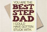 Funny Birthday Cards for Stepdad You 39 Re the Best Step Dad Father 39 S Day Card Funny Card