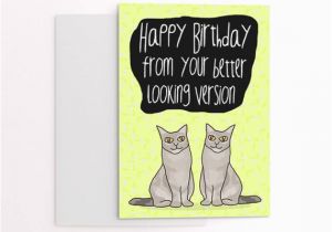Funny Birthday Cards for Twins Funny Twins Birthday Card Greetings Card for Twin Brother or