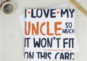 Funny Birthday Cards for Uncles Funny Uncle Birthday Card Personalised Card Card for Uncle